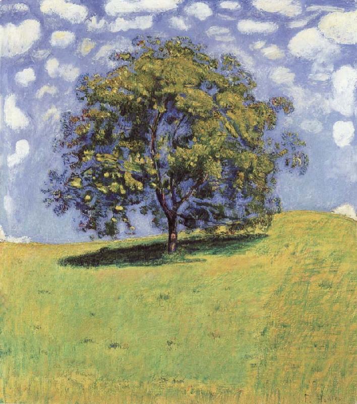 Ferdinand Hodler The nut tree oil painting image